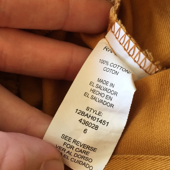 Mustard yellow pants - Picture 5 of 7